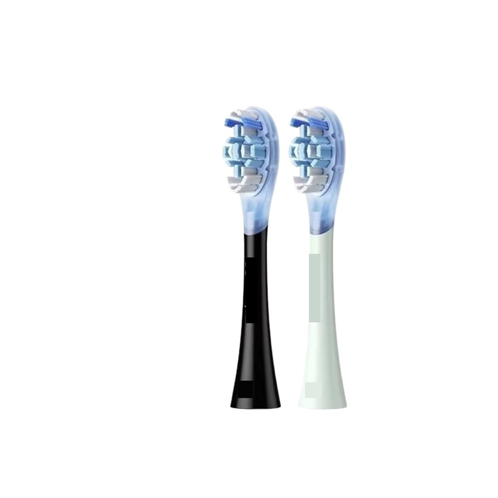 Serie di testine for spazzolino assorbente pulizia sbiancante protezione gengive confezione da 2(UW02 2PCS)