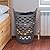 Clorox Flexible Laundry Basket - Tall Plastic Hamper for Clothes, Bedroom, and Storage - Portable Round Bin with Carry Handles, 2 Bushel, Grey