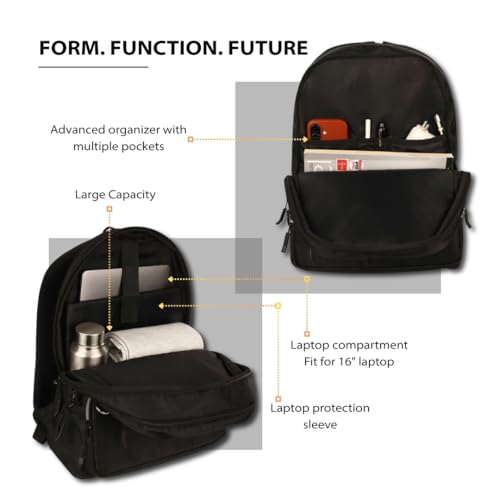 Image of Impulse Premium Laptop Backpack Collection | Office, Travel, College & Business Backpack for Men & Women | Water Resistant Laptop Bag Fits Up to 16 Inch Laptop