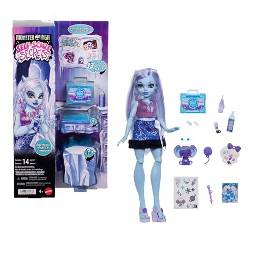 Monster High Self-Scare Secrets Abbey Bominable Puppe – Ansicht 1