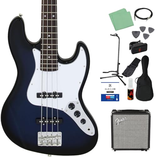 LEGEND LJB-Z Blue Black Sunburst �x�[�X ���S��12�_�Z�b�g �yFender�A���v�t�z �W���Y�x�[�X�^�C�v ���W�F���h