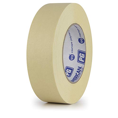 Image of American IPG Premium Grade Automotive Masking Tape, 1.41 inch x 60 yd, Tan, (24-Pack)