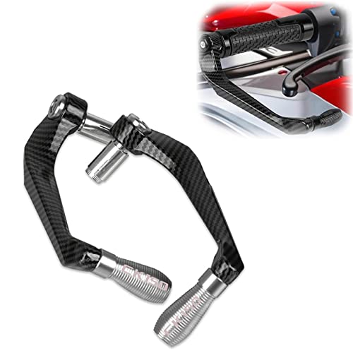 Protège-mains moto en carbone et alu argenté pour Y-AMAHA CK150 2017-2023