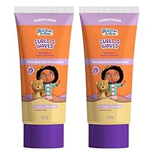 Ricitos de Oro Curl Conditioner Hydrates Curls, Enhances Natural Patterns, Safe for All Hair Types, Keeps Curls Defined, Doesnt Weigh Down, Baby Hair Products, Kids Conditioner, Size 7.9 Oz, 2-Pack