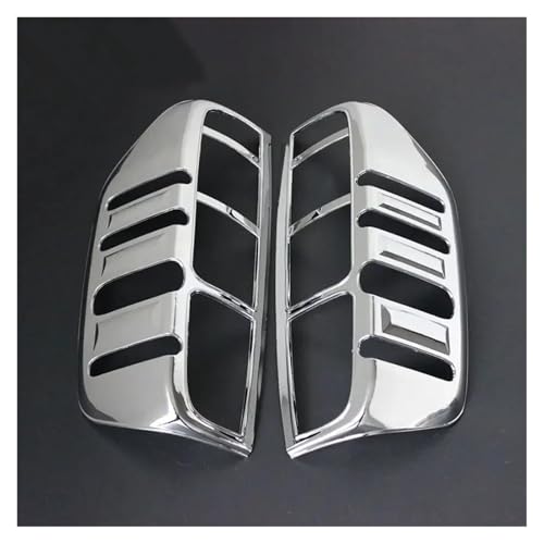 Cubre luz trasera para Nissan Frontier Navara D40 2006-2012 doble cabina acabado cromado ABS