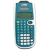 Texas Instruments TI-30XS MultiView Wetenschappelijke rekenmachine, 16 plaatsen, 4 regels, accu/zonne-energie, blauw/wit
