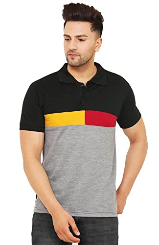 Image of LEOTUDE Men's Cotton Regular Fit T-Shirt