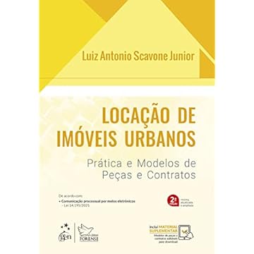 Capa do livro Locação de Imóveis Urbanos - Prática e Modelos de Peças e Contratos