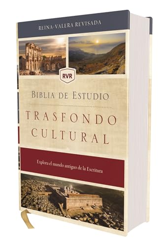 RVR, Biblia de estudio trasfondo cultural (El contexto lo cambia todo), Tapa dura, Interior a color, Comfort Print: Explora el mundo antiguo de la Escritura (Spanish Edition)