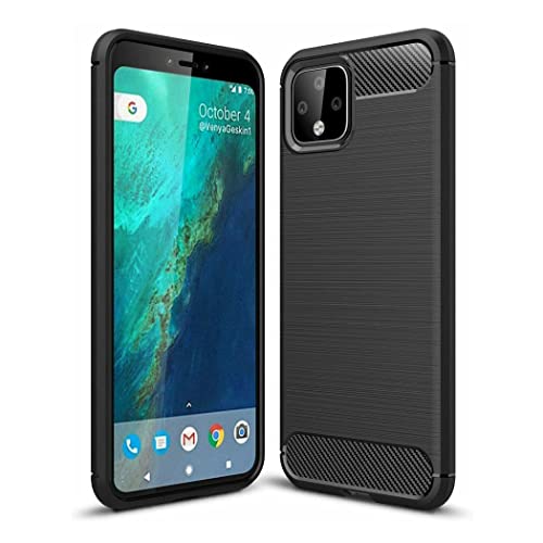 Google Pixel 4 XL - Funda ultrafina de fibra de carbono a prueba de golpes para Google Pixel 4 XL