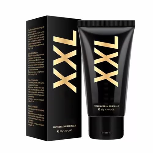 Male Enhancement Cream for Men, Body Gel for Private Part, Men's Re-Vitalize Enlargement Cream, Enhance Size and Performance – Get Bigger Thicker and Stronger (XXL Power)