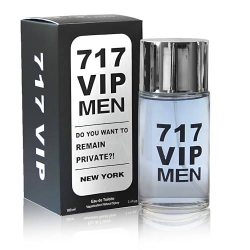 Image of AFLUXE 717 VIP Men's Cologne-Bold & Sophisticated Scent Perfume for Men With Citrus,Spice,And Woody Notes-Long Lasting Fragrance For All Occasions