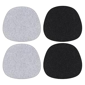 MorNon 4 Stück Filz Stuhlkissen Sitzpolster