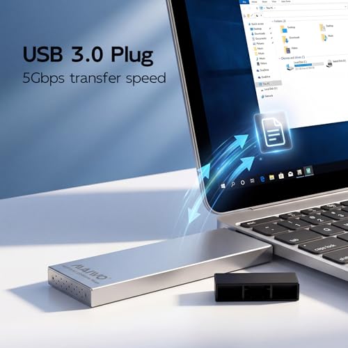 Carcasa MAIWO para SSD M.2 SATA 2230-2280 USB 3.0 miniatura 3