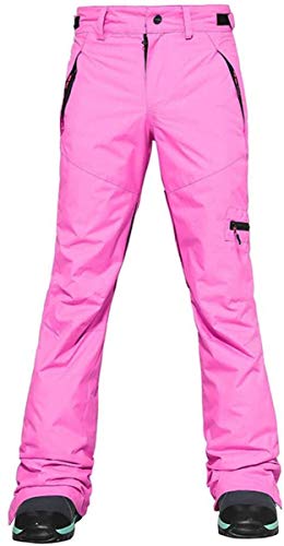 Women Winter Warm Insulated Outdoor Mountain Windproof Waterproof Snow Snowboard Ski Bib Pants Snow Pants S