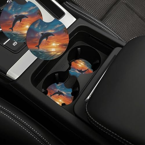 Portavasos para carro 2 piezas goma antideslizante miniatura 1