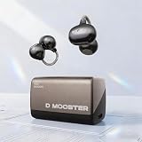 Dmooster D95 Kabellose Kopfhörer–Immersiver Klang, Kreatives Design Clip-On-Open-Ear-Kabellose Ohrhörer,Bluetooth 6.0 Kopfhörer,20 Stunden Spielzeit, IPX6 wasserdicht,Übersetzungen in 68 Sprachen