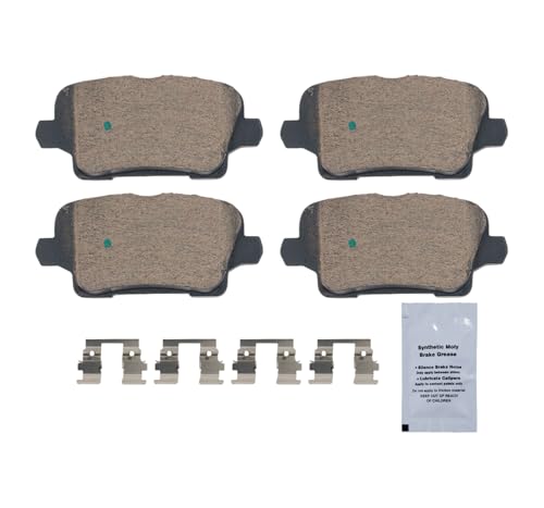 Image of HUSCH D2189 Rear Ceramic Brake Pads Kit Fit For Buick Regal Sportback 2018-2020, For Envision 2021-2023, For Cadillac XT4 2019-2023