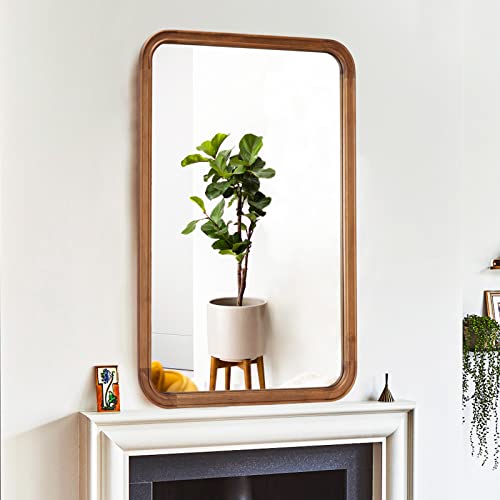 Wallbeyond WB20220901 Wood Framed Mirrors For Bathroom thumb #3