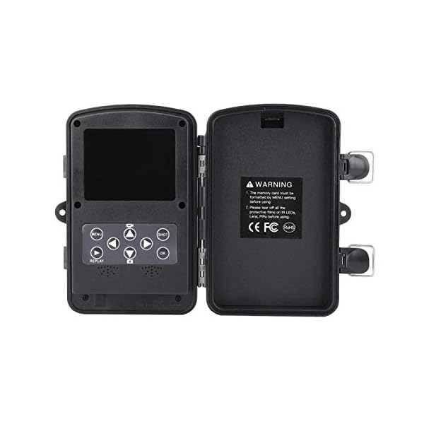 Jopwkuin Infrarot Wildkamera 32GB Speicherkarte Trail Camera, für die Jagd