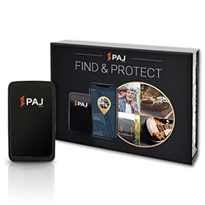 PAJ GPS Allround Finder 4G – GPS Tracker for Cars, Vehicles, People & Objects – up to 40 Days Battery Life, Real Time Tracking, Anti-Theft-Protection Tracking Device, Vehicle GPS Tracker