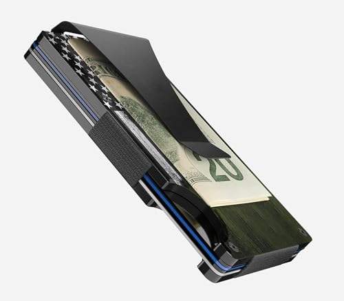 CREWZ Personalized Military Wallet with Engraved Insignia Rank, Thin Green Line, and Patriotic American Flag – Retirement Gifts for US Soldier Veterans, Husband, and Fathers Day4