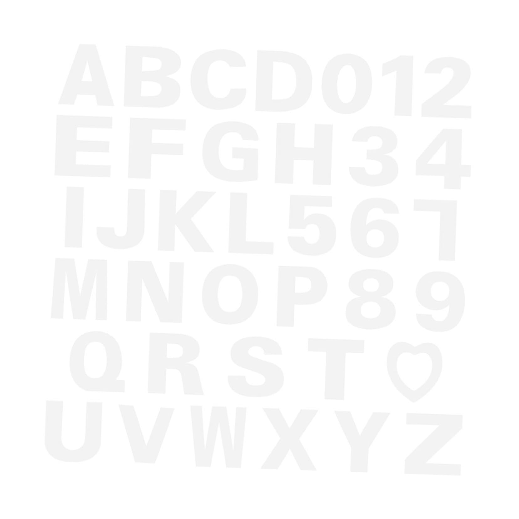 Stencil per Torte Numeri e Lettere in Pet 37 Pezzi Riutilizzabili e Facili da Usare per Decorazioni Creative di Compleanni e Feste