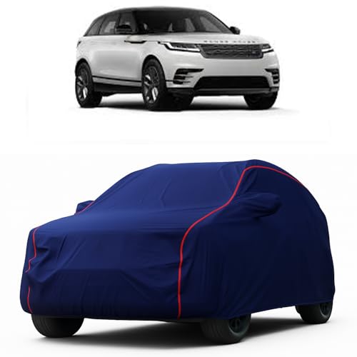 Image of Heavy-Duty Car Cover for Compatible with Land Rover Range Rover Velar (2017 to 2025 All Models) Deluxe Car Protection Cover - Waterproof & UV-Resistant All-Season Exterior Protection