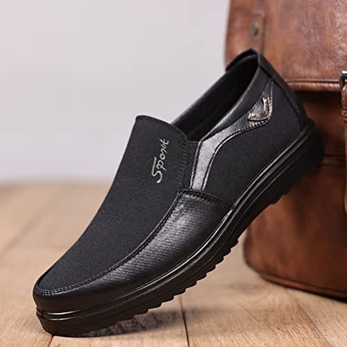 Image of COSIDRAM Mens Loafer Casual Shoes Comfort Lightweight Driving Walking Shoes | Flexible slip-on construction, breathable upper fabric, ideal for daily walking, shopping and casual outdoor activities