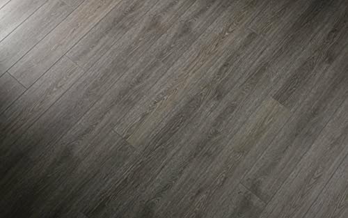 12” Cut Sample Vinyl Plank, Pre-Attached Underlayment, Diy Click, 40 Mil Wear Layer, Ashford #TOP4