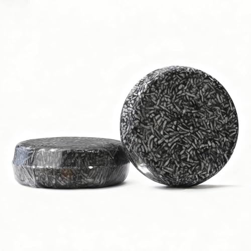 Bamboo Charcoal Shampoo Bar for Deep Cleansing, 2.12 oz �V�����v�[�o�[, Pack of 2 - Solid Shampoo for Hair Growth, Refreshing and Hydra
