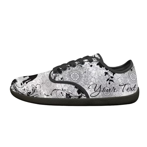 Unisex Custom Running Sneakers Walking Shoes Work Loafers Design Your Own Text/Name for Women Men2