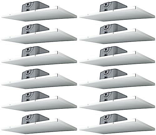 Rockville Bundle - 12 Items DCS6T 70V Commercial 2' X 1' Drop Ceiling Tile Speakers for Office