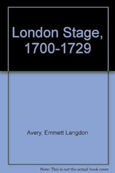 Paperback The London Stage, 1700 - 1729: A Critical Introduction Book
