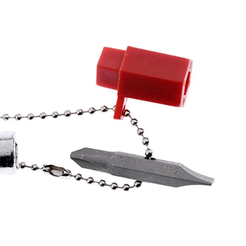 Homyl 2 pçs 5 em 1 Chave de Interruptor Cruzado Estilo Chave Triângulo Quadrado Armário Elétrico