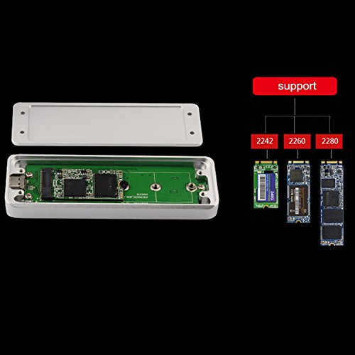 Dshot® - Custodia esterna CNC in alluminio M.2