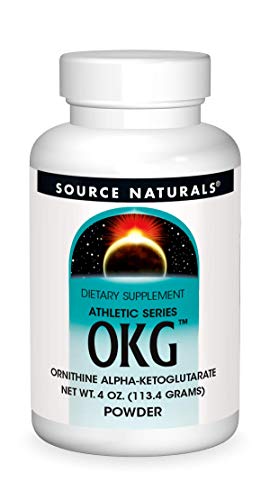 Source Naturals OKG POWDER Ornithine Alpha-Ketoglutarate - Athletic Series, Dietary Supplement - 4 oz