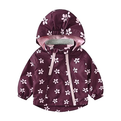 Toddler Boys Girls Long Sleeved Snowproof Ski Windbreaker Coat Double Zipper Kids Coat Jackets Fall Winter Clothes