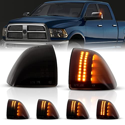 LED sequential mirror turn signals for Dodge Ram (2010-2018) 2-pack