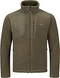 Blaser Mens Fleece Jacket Jonathan mud X-Large Brown