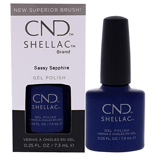 CND SHELLAC Sassy Sapphire #332