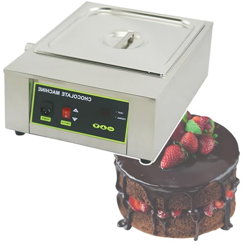 Máquina derretidora de chocolate ajustable 1000W LED