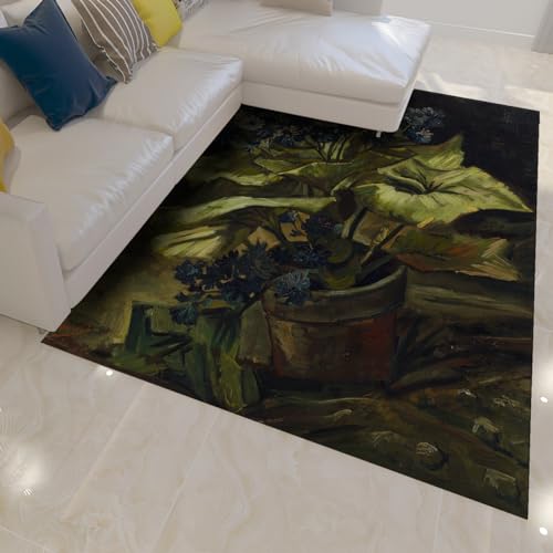 Tapis Cineraria lavable 180x400cm résistant aux passages
