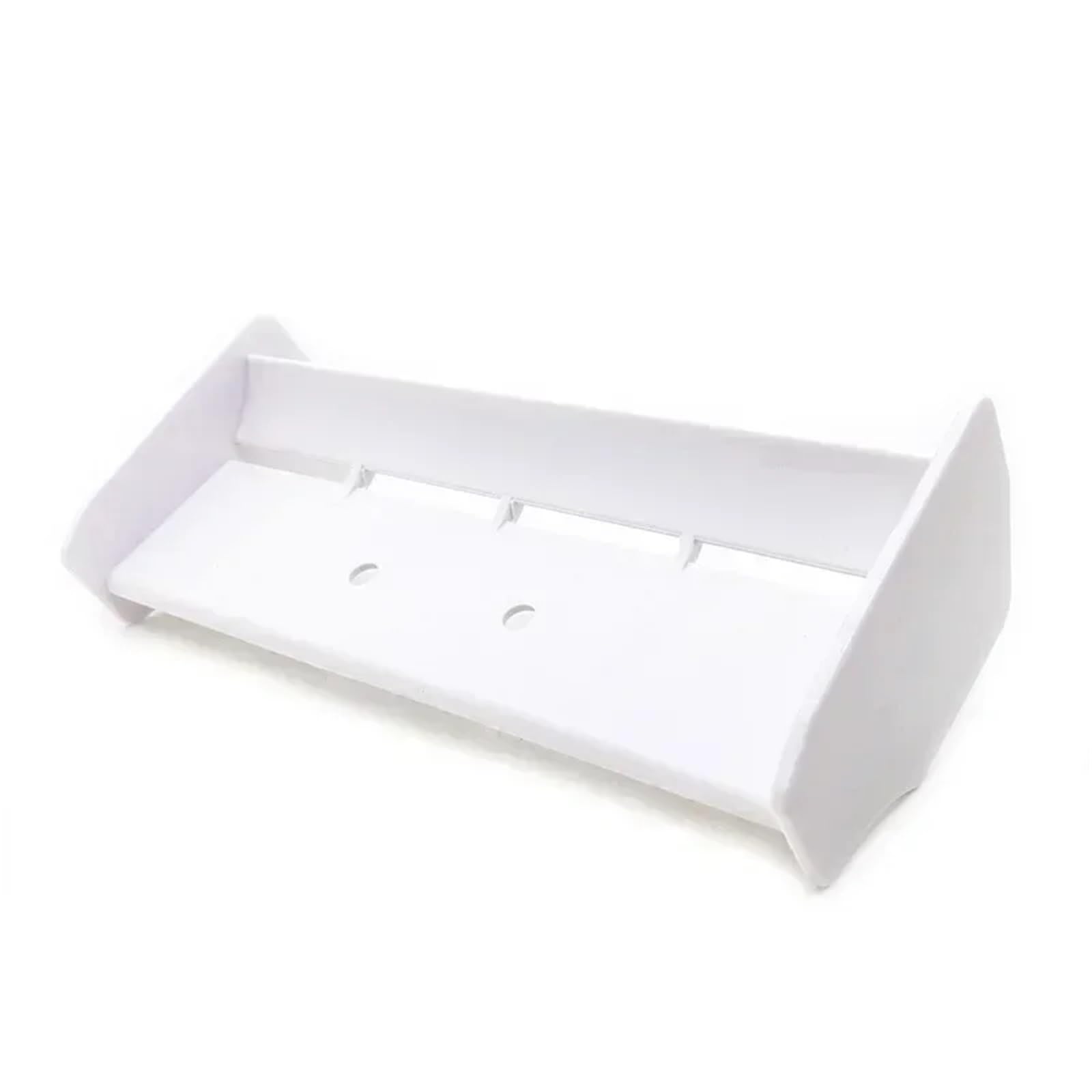 Para HSP 94106 94107 94166 1/10 Alerón Trasero Plástico Suave RC Coche Carreras - Montaje DIY Actualización Para Universal RC Reemplazos Repuestos(WHITE)