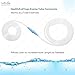 SoulGenie HealthAndYoga™ Enema Tube Connector- Gradual Step Ridges to Join Different Width - 8mm to 16mm Diameter Hoses - Enema Supplies Replaceable Parts for Kits – Pipe Extender, Joint (Pack of 1)