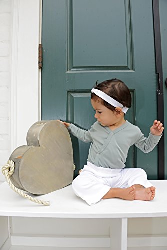 L'ovedbaby unisex-baby Organic Cotton Baby Kimono Bodysuit2