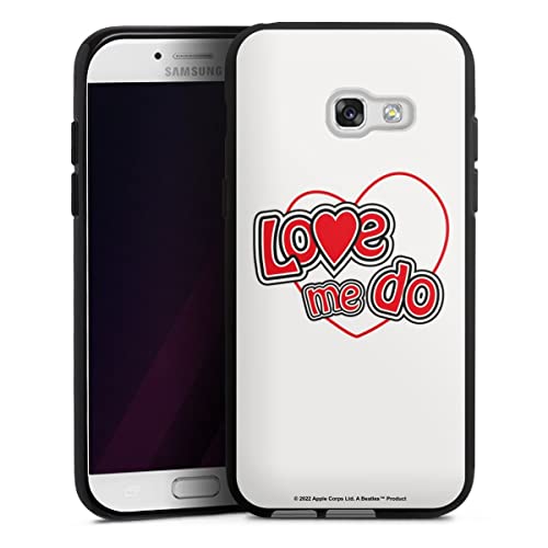 DeinDesign Coque en Silicone Compatible avec Samsung Galaxy A5 Duos 2017 Étui Silicone Coque Souple Love Me Do The Beatles Musique - Les Beatles, Paul McCartney, John Lennon, RIngo Starr, George Harrison DeinDesign Coque en Silicone Compatible avec Samsung Galaxy A5 Duos 2017 Étui Silicone Coque Souple Love Me Do The Beatles Musique