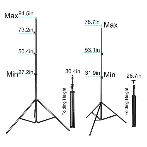 Image of Photography Lighting kit with Backdrops, 8.5x10ft Backdrop Stands, UL Certified 5500K 800W Equivalent 25W LED Umbrella Softbox Continuous Lighting, Photo Studio Equipment for Photo Video Shoot