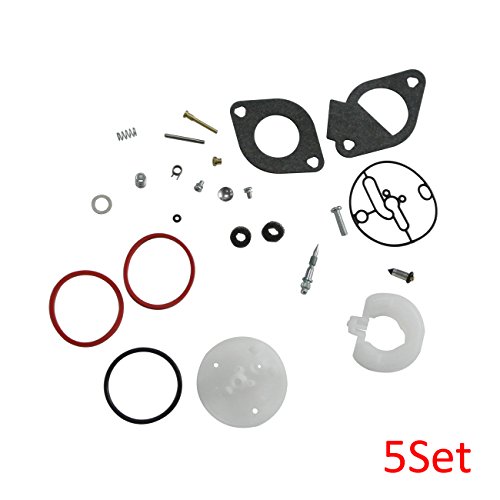 JRL Carb Rebuild Kit Fit Briggs & Stratton Master Overhaul Nikki Carbs 796184 5Set