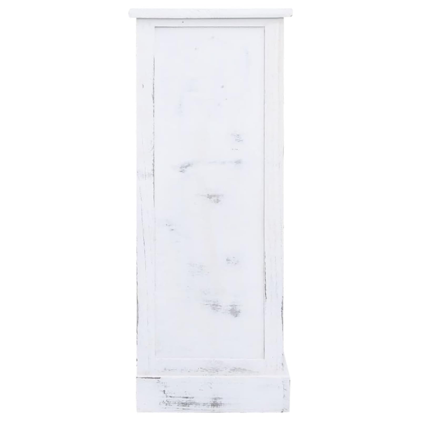 ShGaxin Komoda z białego drewna, 60 x 30 x 75 cm, wygodna sypialnia, meble do sypialni, komoda na szafę, szuflady do sypialni, komody i szuflady - 284180